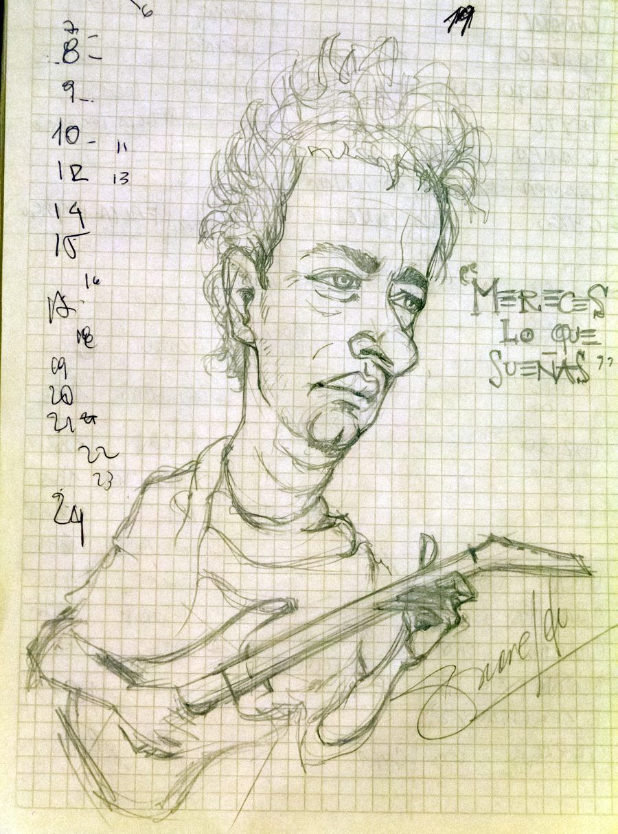 Boceto a lápiz